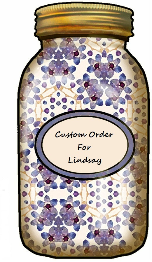 Custom Order For Lindsay