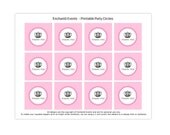 PRINTABLE Princess Thank-you Tags Round Il_170x135