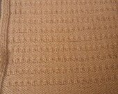 Knitted Goldenrod Cotton Dish Towel