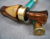 NEW DUCK CALL Echo Timber Double Reed Insert Brass Band Exotic Hard Wood Game Call