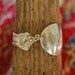 Deconstructed Vintage 1901 Silver Plated Rogers Spoon Bracelet// "Spoon Me" // Broken Hospitality Line