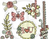Every Day is a Miracle - clipart and stamps - Personal and Commercial Use