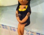 Personalised polymer clay cake toppers for any occasion