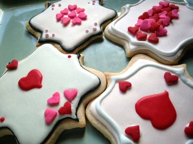 May Madness 1/2 OFF Special - Sugar Cookies - SET OF 4 - 3" x 3" Frame Medley Cookies
