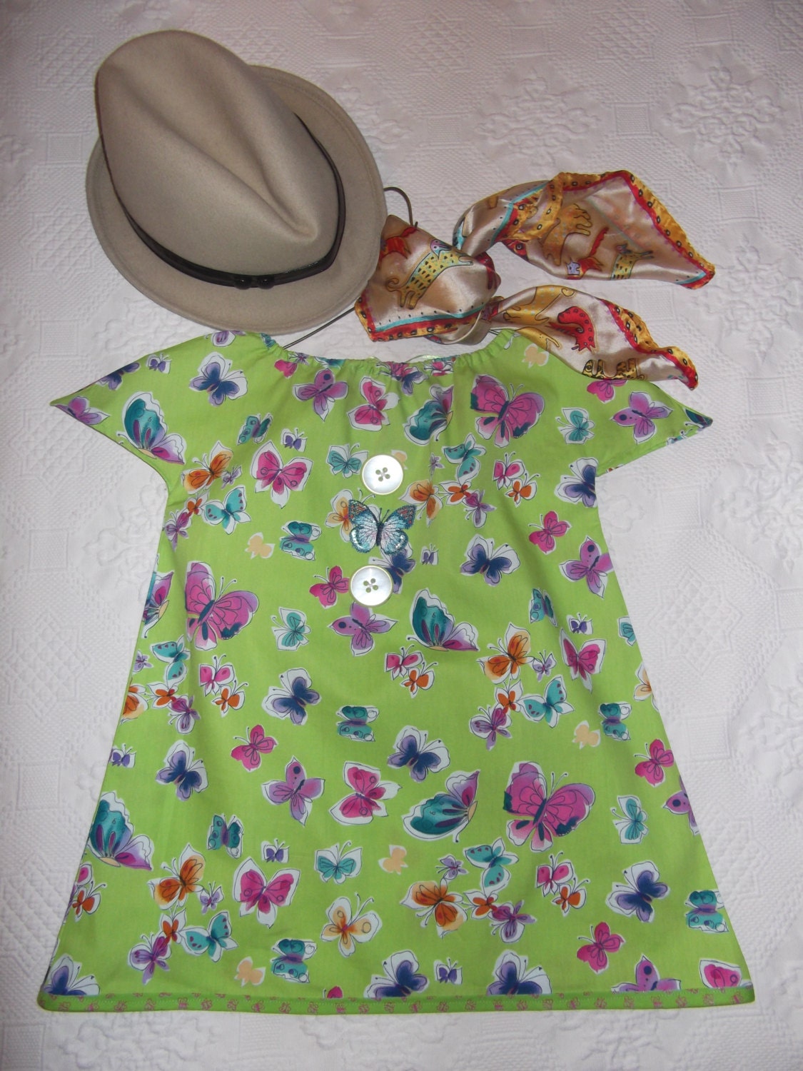 butterfly dress,handmade dress for little girl,children clothing, etsy kids, girls dress, girls clothing