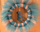 Personalized tulle wreath OR customize your own
