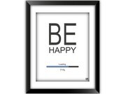 Typography Art, Happiness Poster, Download and Print JPEG Images - Loading Happiness
