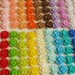 80 Resin Flower Cabochons