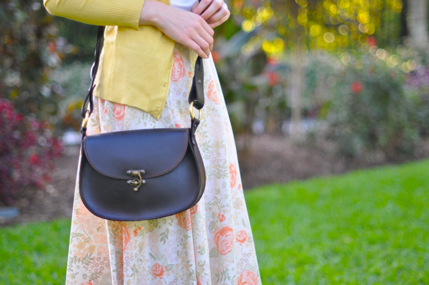 Saddle Bag - featured in Dark Brown