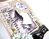 Witch Collage Card - Blank all occasion