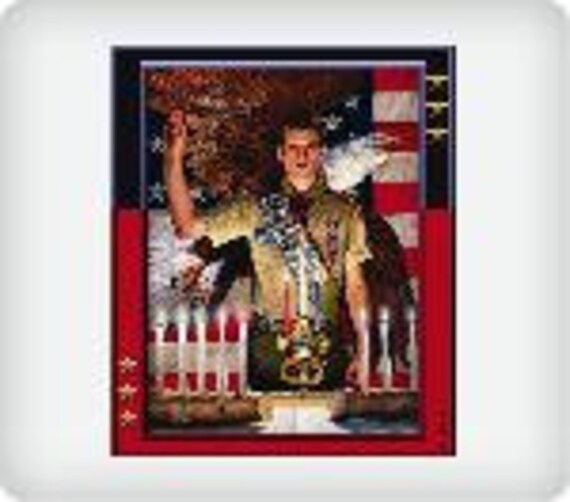 BOY SCOUTS-Eagle Scout Edible Image Cake Topper Il_570xn