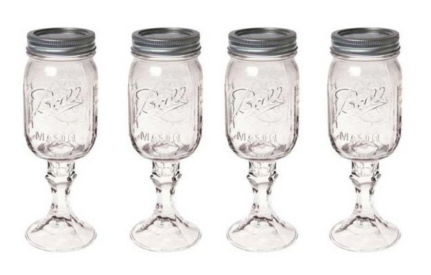 Red Neck Wine Glass
