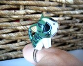 Kawaii Sad Kitty Ring - Cute Cat Ring - Kitten Ring - Cat Chi Ring -Gift for Cat Lovers -Adjustable Ring