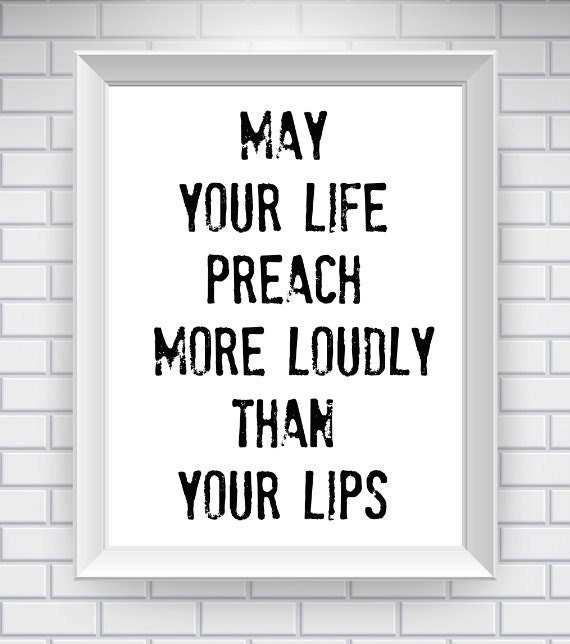 Inspirational Quote Print - 81/2 x 11 Print - Typography Word Art Print - Inspiration Wall Art - Print - Motivational Art
