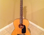 Re-braced, restored vintage Harmony acoustic guitar
