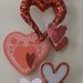 Heart Mobile, Wedding decor, Unique, Sparkly, Gift for Bride