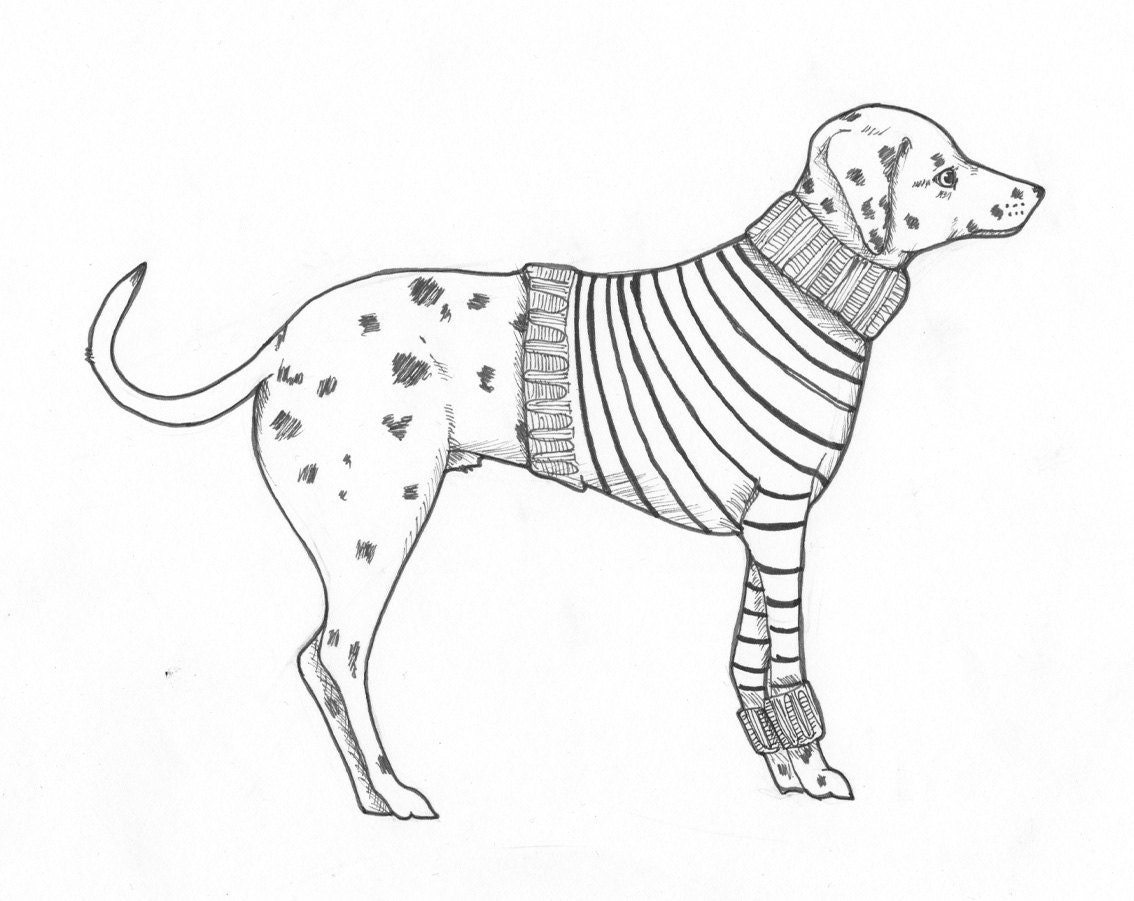 Original ink drawing