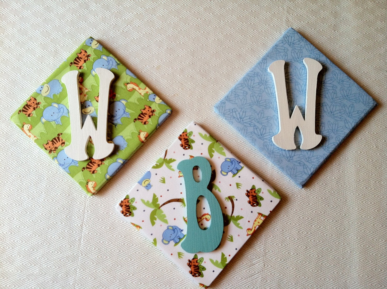 Personalized Nursery Decor, Child's Room Decor, Personalized Last Name Home Decor, Handmade, Custom Order Wall Decor