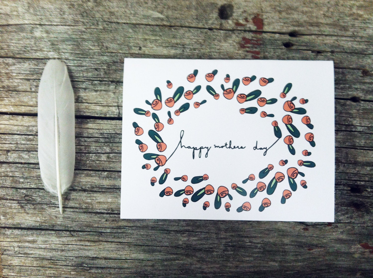 Mother's Day Rose Bush Card