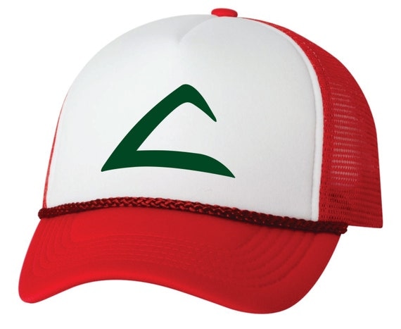Ash Ketchum Pokemon Hat With Swoosh by DecalsShirtsAndMore on Etsy