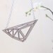 Zodiac - Capricorn/Goat - Laser cut wooden necklace - FREE shipping