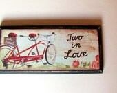 handmade sign-Just married