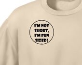 Mens Tshirt Funny T shirt Tan Tee Unisex Minimalist Clothing Spring Fashion, Fun Sized