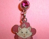 MARIE The Cute Kitty CAT From The Aristocats Disney Belly Navel Ring Body Jewelry