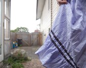 handmade plaid purple gunne sax skirt