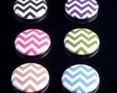 Chevrons --- 1 inch Button Flair / Badge  (20-1)