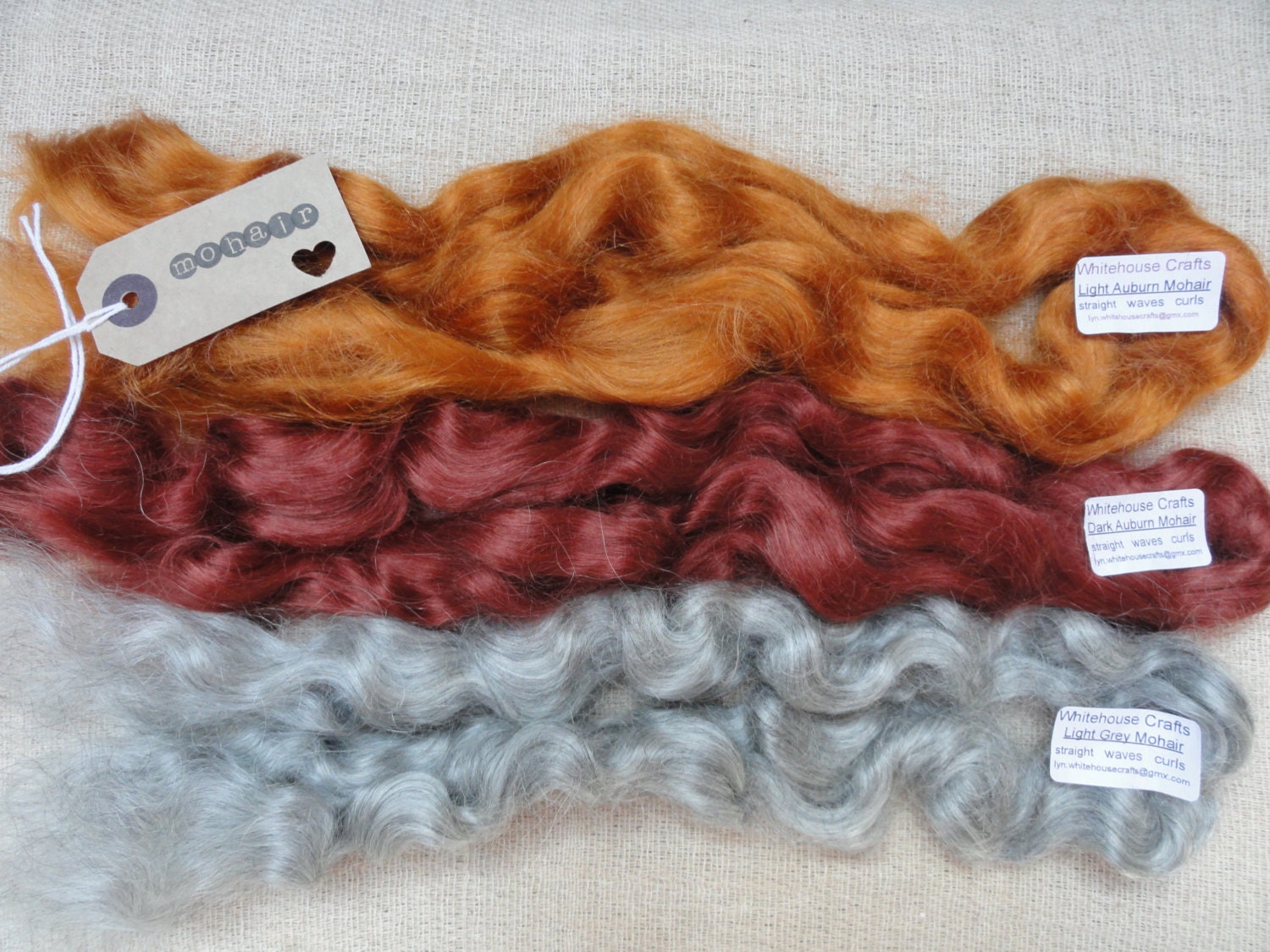 mohair for re-born babies,teddies,dolls, crafts