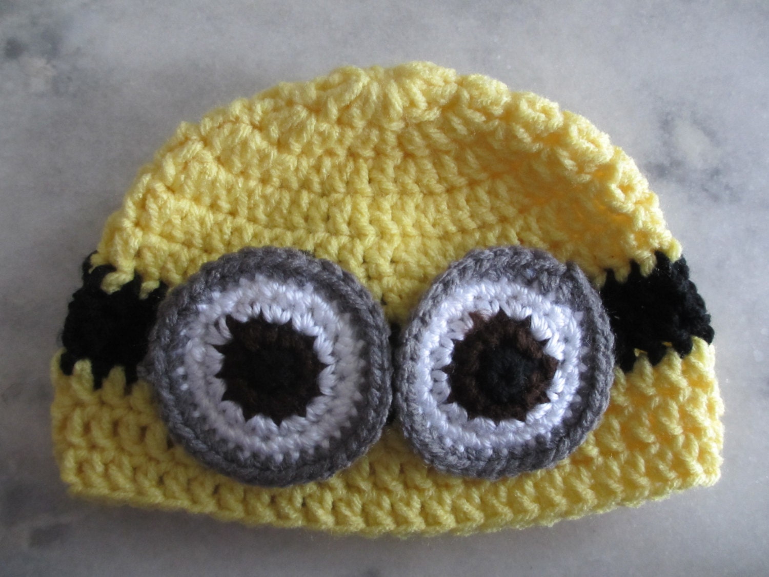 Crocheted Minion Hat
