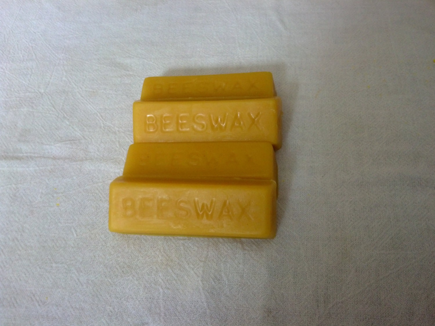 TEN 1 OZ. Beeswax Blocks 100% Pure Beeswax Nothing Added