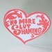 Feminist Stickers: No More Slut Shaming (Blush Pink)