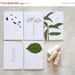 ON SALE Ten Folded Cards Pack, Any Occasion Set of Cards, Black and white Cards