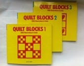 Set of 3 Quilting books by Yasuko Yoshitake: Geometric Patterns I & II and Figures