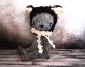 OOAK  miniature mohair  artist bear  No'12   Free shipping