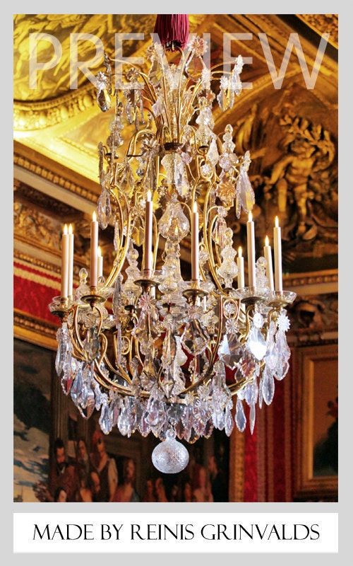 Palace of Versailles, details,  Fine Art Print, Digital photography (4x6)