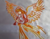 A Reiki Pillow Cover for a Reiki Pillow Insert