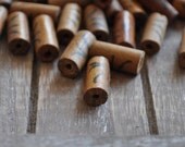 50 Pieces Wood Bead, Vintage Wood Jewelry Connector