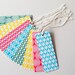 8 Letterpress Gift Tags, mixed pack