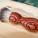 Dymondwood Shaving Brush - High quality Silvertip Badger - Wetshaving