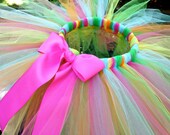 Multi-Colored GIRLS TUTU SKIRT Sz 2/3 Toddler