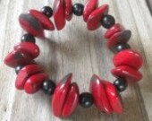 Multi Piece Tagua Nut w Acai Seeds