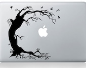 Tree and birds -- Mac Decal Mac Sticker Macbook Decals Macbook Stickers  Vinyl Decal for Apple Laptop Macbook Pro / Macbook Air / iPad