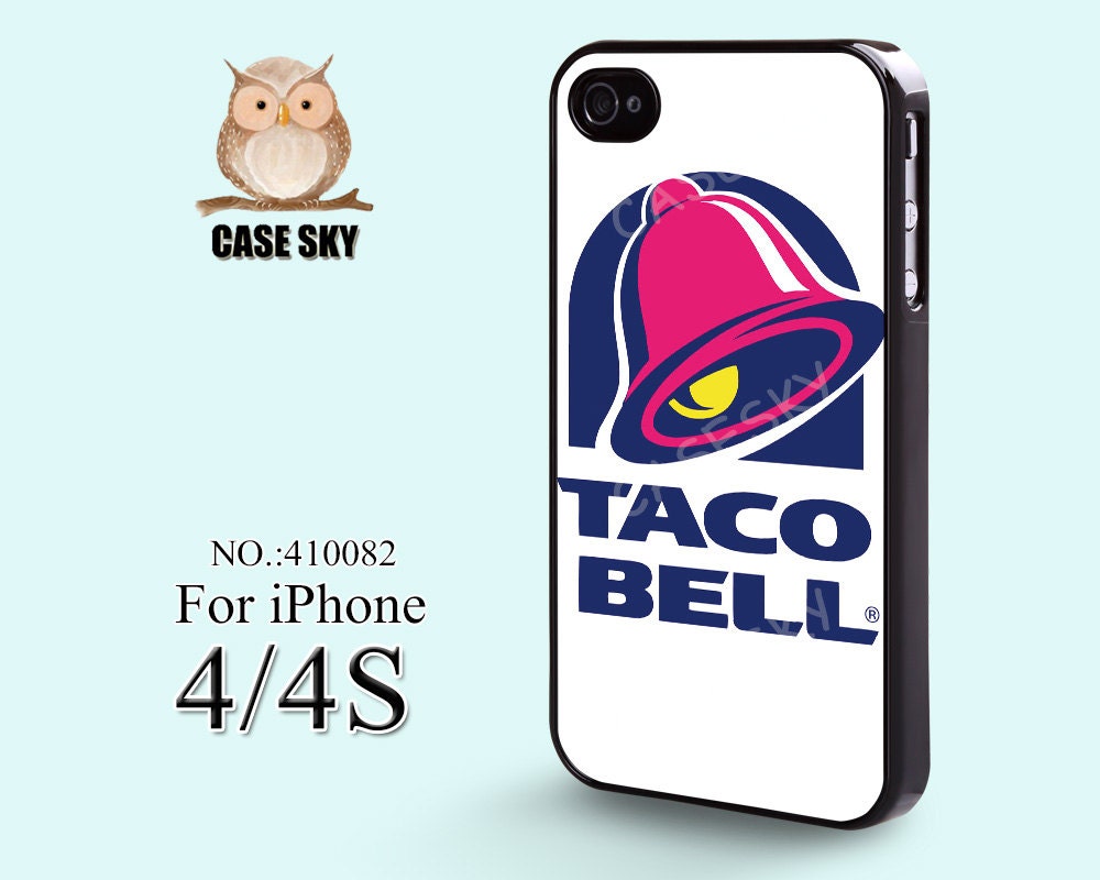 iPhone 4 Case, iPhone 4S Case, Taco Bell, cute, iPhone Case, Plastic Phone Cases, Case for iPhone -410082