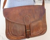 MEGA SALE Large Leather Purse tote bag cross body laptop messenger bag satchel gypsy retro style