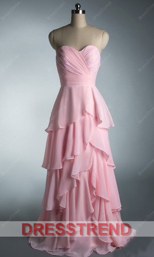 Pink Prom Dress/Long Prom Dress/Pink Bridesmaid Dress/Long Pink Dress/Pink Long Dress/Long Evening Dress