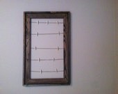 Large Wood Clothes-Line Picture Frame