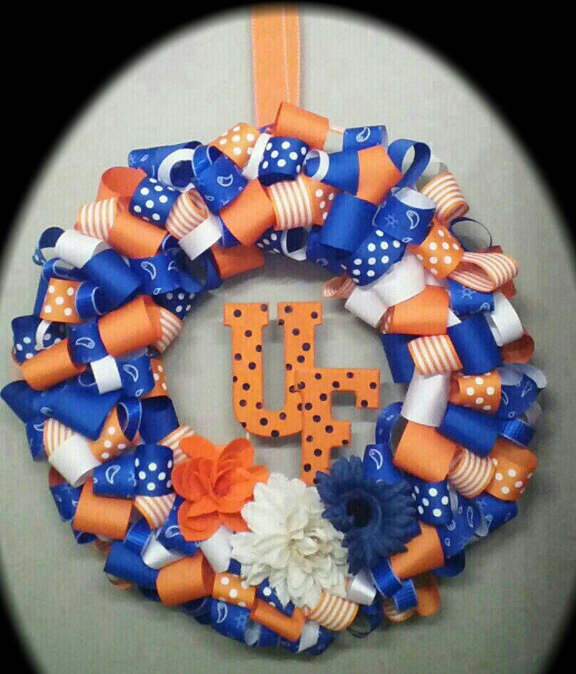 Florida Gators Ribbon Wreath